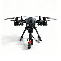 Drone de nettoyage de fenêtres haute pression BROUAV, drone automatisé pour le lavage des façades, drone professionnel pour le nettoyage des bâtiments de grande hauteur