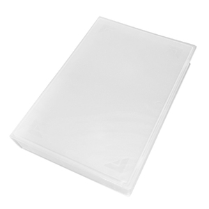 Boîtier de remplacement transparent pour <span class=keywords><strong>cassette</strong></span> vidéo VHS, boîte de rangement pour bibliothèque avec étui pour disque unique - Product Image 2