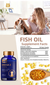 Cápsulas de Óleo de Peixe para Animais de Estimação por Atacado para Distribuidores - Omega-3 95% DHA+EPA 90% Saúde da Pele e Pelagem para Todas as Raças em Grande Quantidade - Product Image 6
