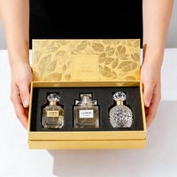 Coffret Cadeau de Parfum de Luxe Personnalisé, Coffret Cadeau de 3 Sprays d'Eau de Parfum pour Femmes Paris