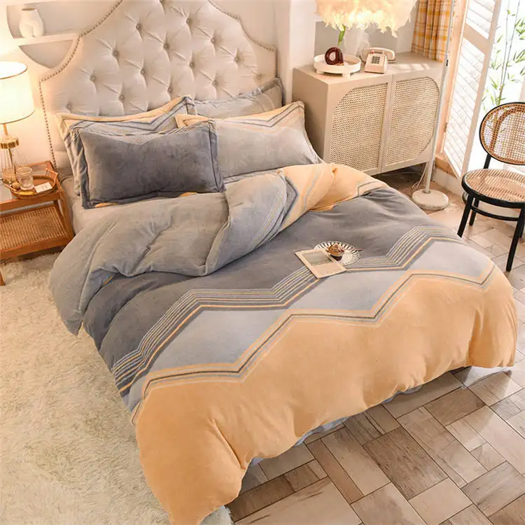 2022 ATAYA Comforter cover set luxury bedding duvet covers king queen size home bedclothes customized bed sets room decor