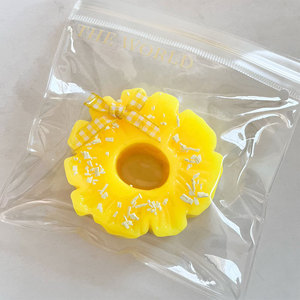 NEW Food-themed Taba <b>Squishy</b> Fruit Pineapple Slices Squeeze Toy Stress Relief Gift for Kids Adults Desk Toy Enhance Mood Therapy - Product Image 2