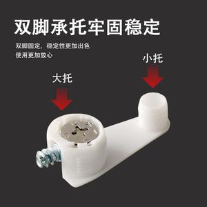 Three-in-One Single-Layer Board Support Thickened Zinc Alloy for Two-In-One Integrated Kitchen Cabinet <b>Shoe</b> <b>Wardrobe</b> Conceals - Product Image 4