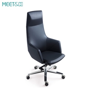 Sleek and Stylish Best Leather Office Chair Modern Design Rolling Furniture for Office Use - Product Image 2