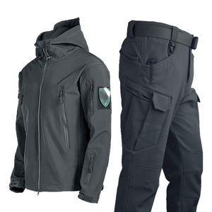 DFS0226 Uniformes de camouflage d'hiver chauds, coupe-vent, imperméables, thermiques, maintien de la température, ensembles SOFTSHELL veste et pantalon - Product Image 1