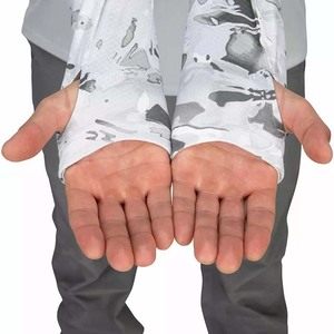 Sudadera con Capucha de Manga Larga para Hombre, Transpirable, con Protección Solar UPF 50+, Anti-UV, Camuflaje, para Caza y Pesca - Product Image 6