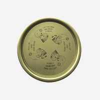 Couvercle de boîte à conserve à ouverture facile EOE en fer blanc de qualité alimentaire, fourni par l'usine, pour boîte de conserve de thon