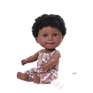 Pas cher pleine Silicone 12 pouces poupées Offre Spéciale afro-Américain noir poupée pour enfant fille jouets bébé <span class=keywords><strong>bebe</strong></span> reborn poupée - Product Image 6