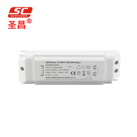 Alimentation Led à Courant Constant 0-10v 900ma Transformateur Petit Boîtier Plastique Lumière Led Pilote 12w