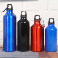 Alibaba — bouteilles d'eau en acier inoxydable pour vélo d'extérieur, nom personnalisé, paroi unique, meilleure vente, 2017