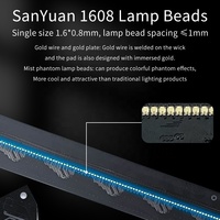 Ventilador Holográfico 3D Hantu de 25CM, Proyector Holográfico, Pantalla LED 3D, Mini Pantalla Holográfica, Ventilador Holográfico Pequeño de Escritorio