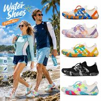 Chaussures aquatiques pour couples, nouveau style, antidérapantes, séchage rapide, sandales en Lycra pour hommes et femmes, chaussures d'été pour le rafting et la pêche en eau libre