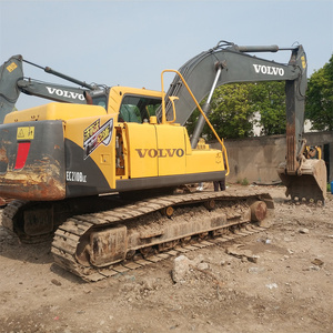 Pelle sur chenilles Volvo EC210BLC 210 240 290 360 d'occasion 21 tonnes d'origine avec moteur, moteur, pompe, composants du noyau, fixation du godet - Product Image 3