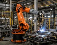 Bras robotisé industriel KUKA KR 500-3 F 197212 à 6 axes, charge utile de 500 kg pour la manutention et l'automatisation de matériaux lourds