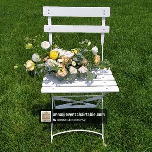Chaises Pliantes en résine avec 8 Chariots et 8 sangles bundle pour Mariage - Product Image 6