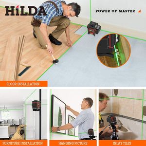 Niveau laser 3D à 12 lignes à faisceau vert, 16 lignes, 360 degrés, <span class=keywords><strong>auto</strong></span>-<span class=keywords><strong>nivelant</strong></span>, 4D, rotatif automatique, pour la construction, directement de l'usine - Product Image 4