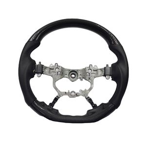 Carbon Fiber Steering <b>Wheel</b> 4 <b>Spokes</b> Racing Style For Toyota Land Cruiser Prado CD-2191 - Product Image 2