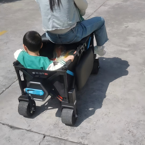 עגלת חוף חשמלית מאלומיניום מתקפלת, עגלת גינה, עגלת קניות, כלי נסיעות, עגלת יד, עגלת קמפינג, עגלת רכיבה - Product Image 5