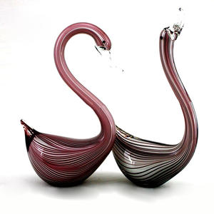 अनुकूलन हंस खाली ग्लास प्रदर्शन बोतल सना हुआ ग्लास प्रदर्शन बोतल - Product Image 3