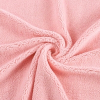 Tissu velours Shumei 100 % polyester uni, populaire pour les produits textiles d'ameublement en peluche