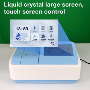 เครื่องวัดสเปกโตรโฟโตมิเตอร์แบบลำแสงคู่ UV Visible สำหรับการวิเคราะห์ด้วยแสง  พร้อมจอแสดงผลดิจิตอล สำหรับห้องปฏิบัติการ - Product Image 3