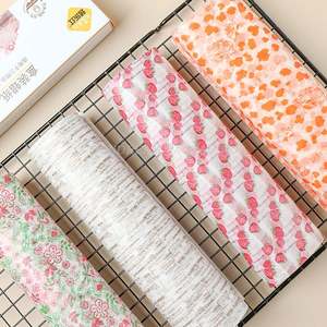 Papier d'emballage <span class=keywords><strong>pour</strong></span> hamburgers, papier ciré de qualité alimentaire, personnalisé avec logo et taille, résistant à la graisse, <span class=keywords><strong>pour</strong></span> la viande de charcuterie - Product Image 1