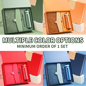 Trading Products 2024 New Arrivals 3-Piece <b>Gift</b> Set (Insulated Cup Pen Notebook) Luxury Custom Logo <b>Box</b> for Business Advertising - Product Image 2