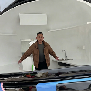 <span class=keywords><strong>Camion</strong></span> <span class=keywords><strong>de</strong></span> restauration entièrement équipé en fibre <span class=keywords><strong>de</strong></span> verre, en forme <span class=keywords><strong>de</strong></span> casque, pour café, glaces, hot-dogs, idéal pour les événements en plein air - Product Image 5