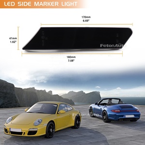 Signal led Feux de position latéraux dynamiques pour Porsche 997 911 Boxster 987 spyder Cayman 987 sport flash Voyants séquentiels - Product Image 5
