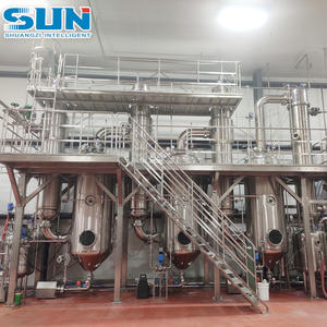 Évaporateur à film tombant à vapeur haute performance et économe en énergie pour l'usine de fabrication de protéines à base de bouillon d'os - Product Image 6