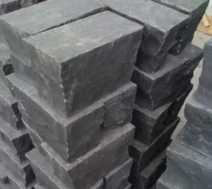 Nhà Máy Giá Đen G685 <span class=keywords><strong>Granite</strong></span> ngoài trời hàng rào tường sàn đá curbstone Bazan - Product Image 3