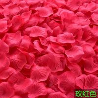 500 pétales de rose artificiels en soie pour décoration de mariage, demande en mariage romantique, Saint-Valentin, fête prénatale