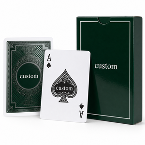 Tarjetas de Juego Promocionales Personalizadas para Eventos Inmobiliarios, Papel de 310 g/m² con Núcleo Azul, Baraja de Póker con UV Localizado para Publicidad y Regalos de Marca - Product Image 2