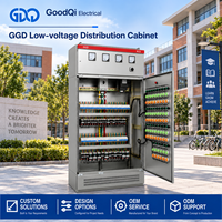 Armoire de distribution d'énergie basse tension GGD personnalisée, panneau de distribution électrique métallique, certifié CQC, tableau de commutation multi-tension