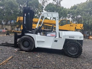 Maquinaria de Construcción Original Usada, Montacargas TCM FD100 de 10 Toneladas de Japón en Oferta con Motor y Caja de Cambios - Product Image 3
