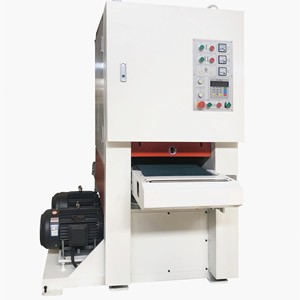 Machine à poncer à bande large de petite taille <span class=keywords><strong>pour</strong></span> le travail du bois automatique, bois massif, MDF, meubles, armoires - Product Image 1