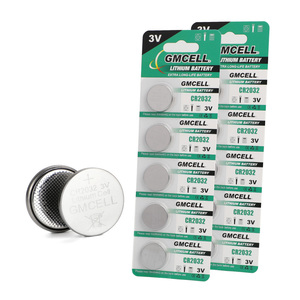 Gmcell 3V 220MAh Lithium Nút Di Động Pin Cr2032 Không-Có Thể Sạc Lại Đồng Xu Chính Lithium Cho Chìa Khóa Xe Công Cụ Điện Đồ Chơi Kim Loại - Product Image 1