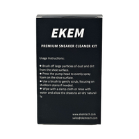 EKEM Marque privée Mousse nettoyante 120ml pour chaussures blanches Solution sans lavage pour chaussures Liquide de nettoyage en profondeur