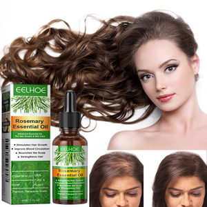 Huile essentielle de romarin biologique pour <span class=keywords><strong>cheveux</strong></span> abîmés, soin nourrissant doux, stimulant la croissance des <span class=keywords><strong>cheveux</strong></span>, produit de beauté sans produits chimiques - Product Image 4