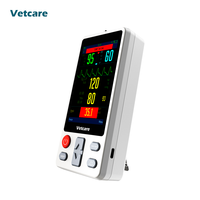 Moniteur vétérinaire portable, multiparamètres vétérinaires, ETCO2, SPO2, PR, moniteur patient, moniteur des signes vitaux