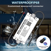 C320 Aipin IP68 Resistente al Agua, 2.4G WIFI Zigbee Sync, Aplicación Inteligente Tuya, Control Remoto RGB para Piscina, 4 Zonas MESH, 30m, 3 Canales PWM, CE/FCC