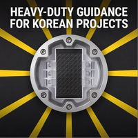 Marqueur de chaussée solaire LED réfléchissant IP68 à six LED haute luminosité pour projets de sécurité – Approvisionnement direct usine