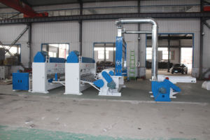 Máquina de perfuração de agulhas não-tecido, para cobertor de feltro de algodão, máquina de reciclagem de resíduos soltos