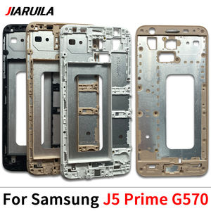 Cadre de boîtier avant pour <span class=keywords><strong>Samsung</strong></span> <span class=keywords><strong>J5</strong></span> J7 <span class=keywords><strong>2017</strong></span> J530 J730 <span class=keywords><strong>J5</strong></span> J7 Prime G570 G6100 LCD lunette plaque Marco couverture pièce de rechange en gros - Product Image 3