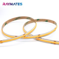Tira de LED FCOB de Fábrica RAYMATES, Venta al por Mayor, Certificación ETL, CE, RoHS, Cinta Flexible, 2700K, 3000K, 4000K, 6000K, CRI90, 12V, 24V, Luz de Tira LED COB
