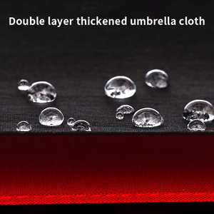 ร่มทันสมัย2024ร่มคุณภาพดี, ร่มกันฝนกันลมสีทองสีดำสีแดงขนาดใหญ่พิเศษสำหรับฝน - Product Image 3
