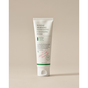 Detergente Viso Schiumogeno Rinfrescante per la Mattina del Domenica, per Pelle Grassa e Acneica - Gel Vegano con Funzioni di Pulizia Profonda dei Pori e Purificazione - Product Image 2