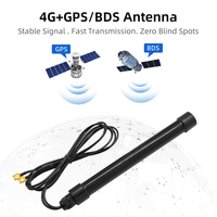 Antenne GPS 4G LTE + BeiDou extérieure 12dBi RP RHCP étanche à fibre optique avec câble de 3m pour caméra de sentier Gateway KX-GPS