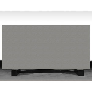 Panel de revestimiento de pared de piedra Artificial de cuarzo gris inteligente de alta calidad moderno para Hotel cocina baño piedra de Ingeniería Superior - Product Image 1