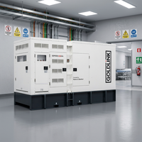 Genset Diesel Goldlink Power Professional Supply 500KVA/400KW AC Tiga Fasa Sistem Pendingin Air untuk Cadangan Rumah Sakit